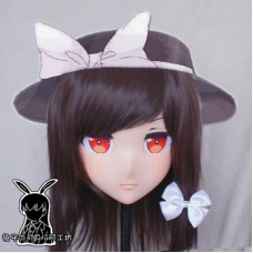 (RB395)Customize Full Head Quality Handmade Female/Girl Resin Japanese Anime Cartoon Character Kig Cosplay Kigurumi Mask